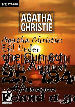 Box art for Agatha Christie: Evil Under the Sun