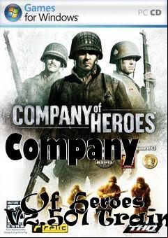 Box art for Company
            Of Heroes V2.501 Trainer